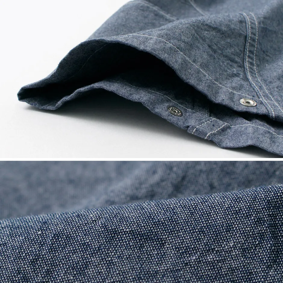 Shirts^GARAGE GREEN WORKS / Half Sleeve Dungaree Shirt