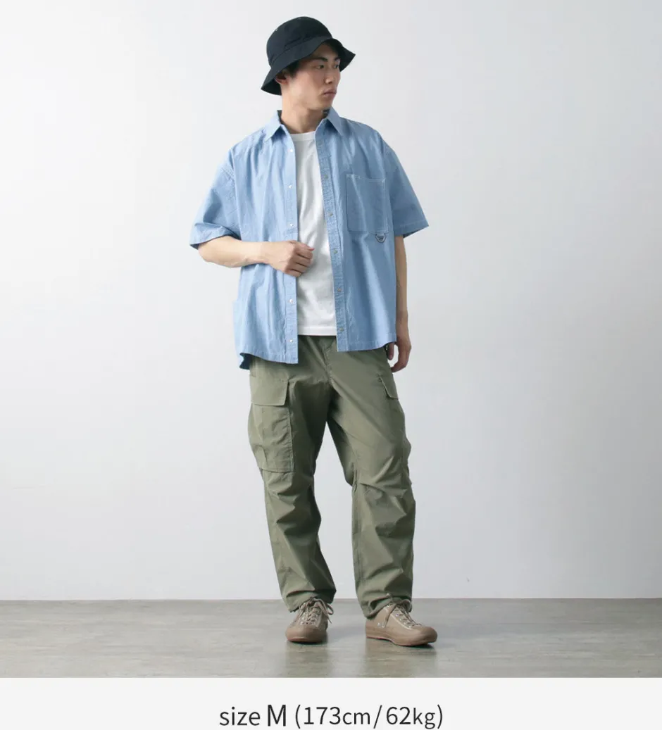 Shirts^GARAGE GREEN WORKS / Half Sleeve Dungaree Shirt