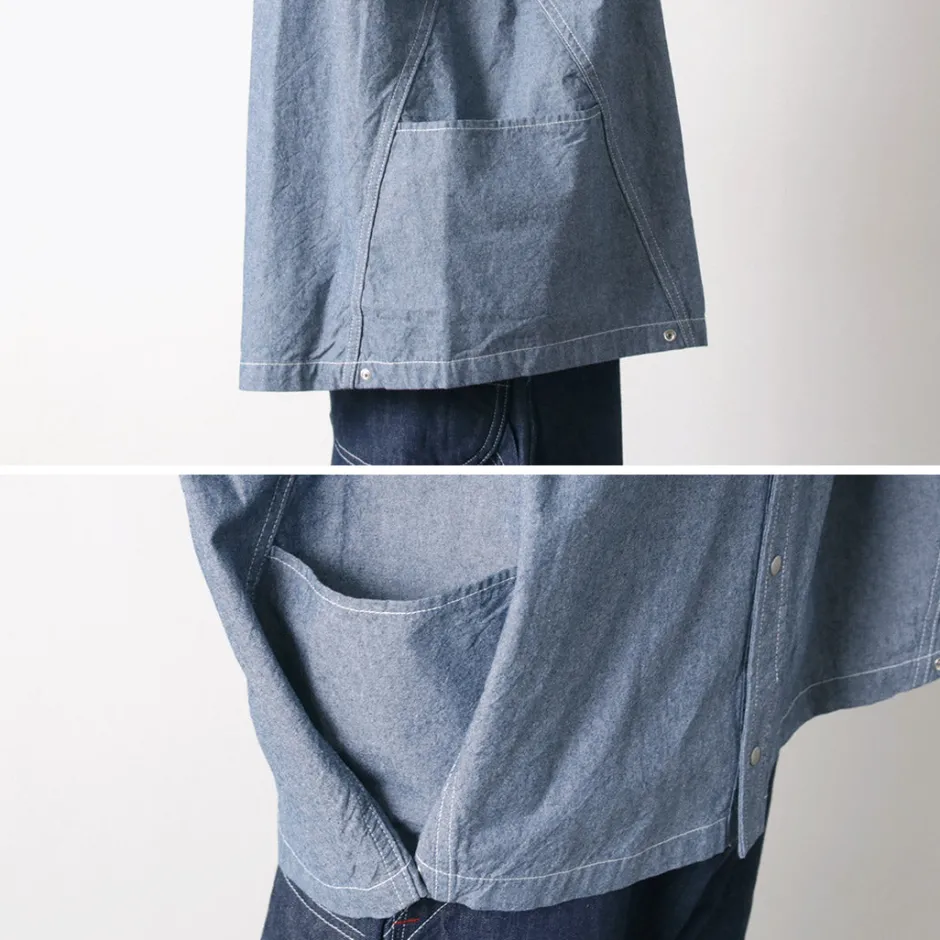 Shirts^GARAGE GREEN WORKS / Half Sleeve Dungaree Shirt