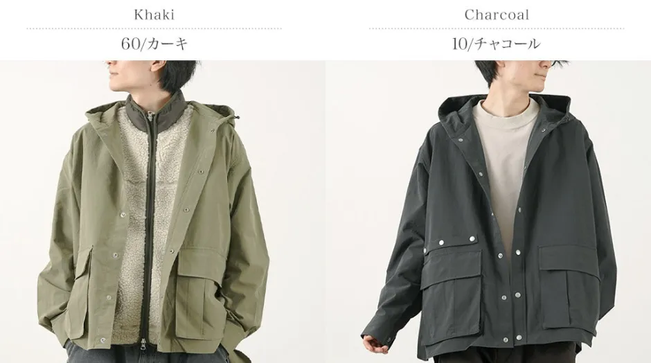 Jackets^GARAGE GREEN WORKS / Wraptop Hooded Parka