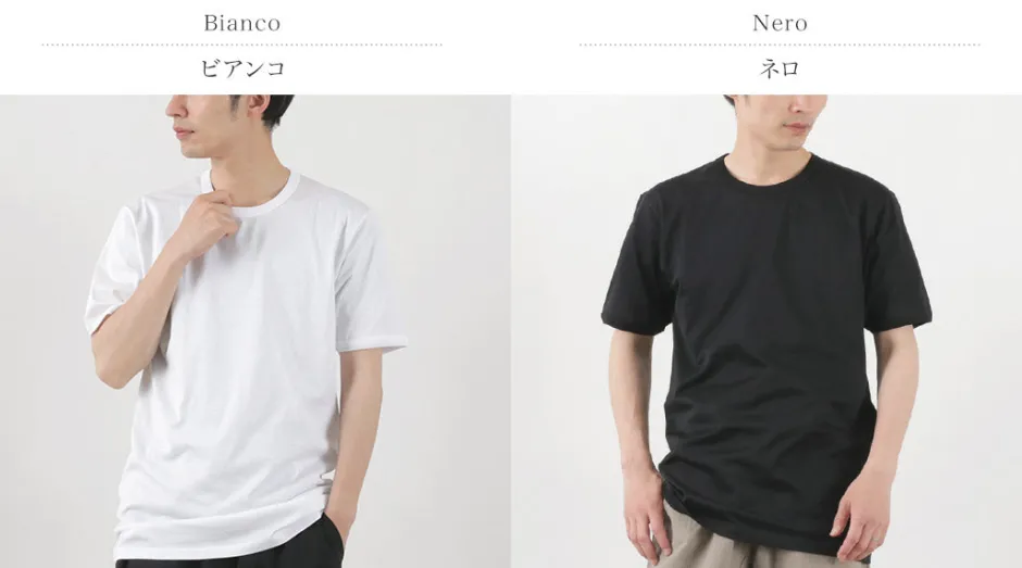 T-Shirts^GICIPI / Annone Crew Neck Basic T-Shirt