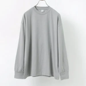 T-Shirts^GICIPI / BACCALA Crew Neck Relaxed Fit Long Sleeve T-Shirt