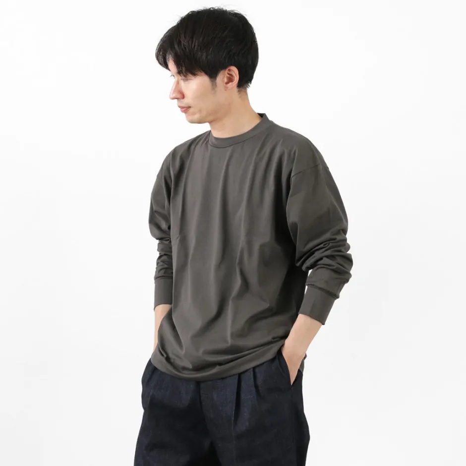 T-Shirts^GICIPI / BACCALA Crew Neck Relaxed Fit Long Sleeve T-Shirt