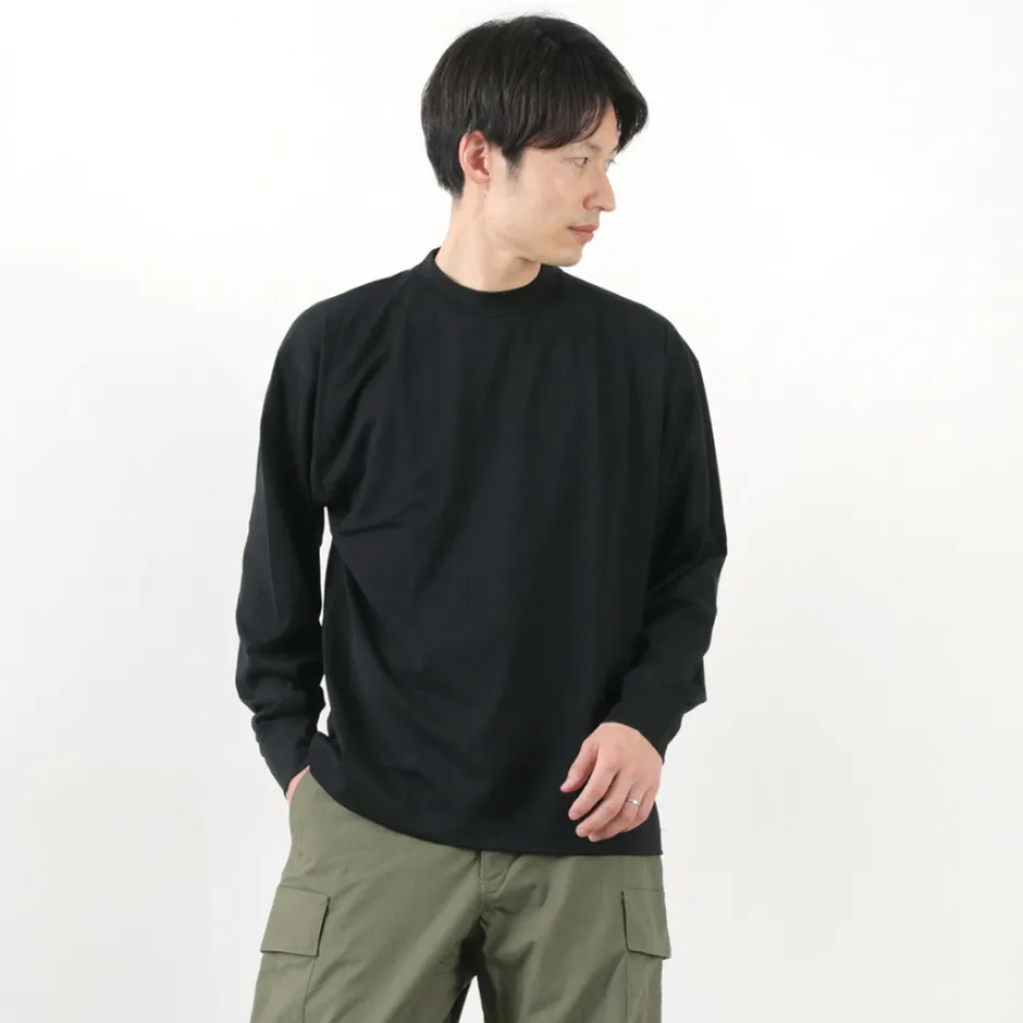 T-Shirts^GICIPI / BACCALA Crew Neck Relaxed Fit Long Sleeve T-Shirt