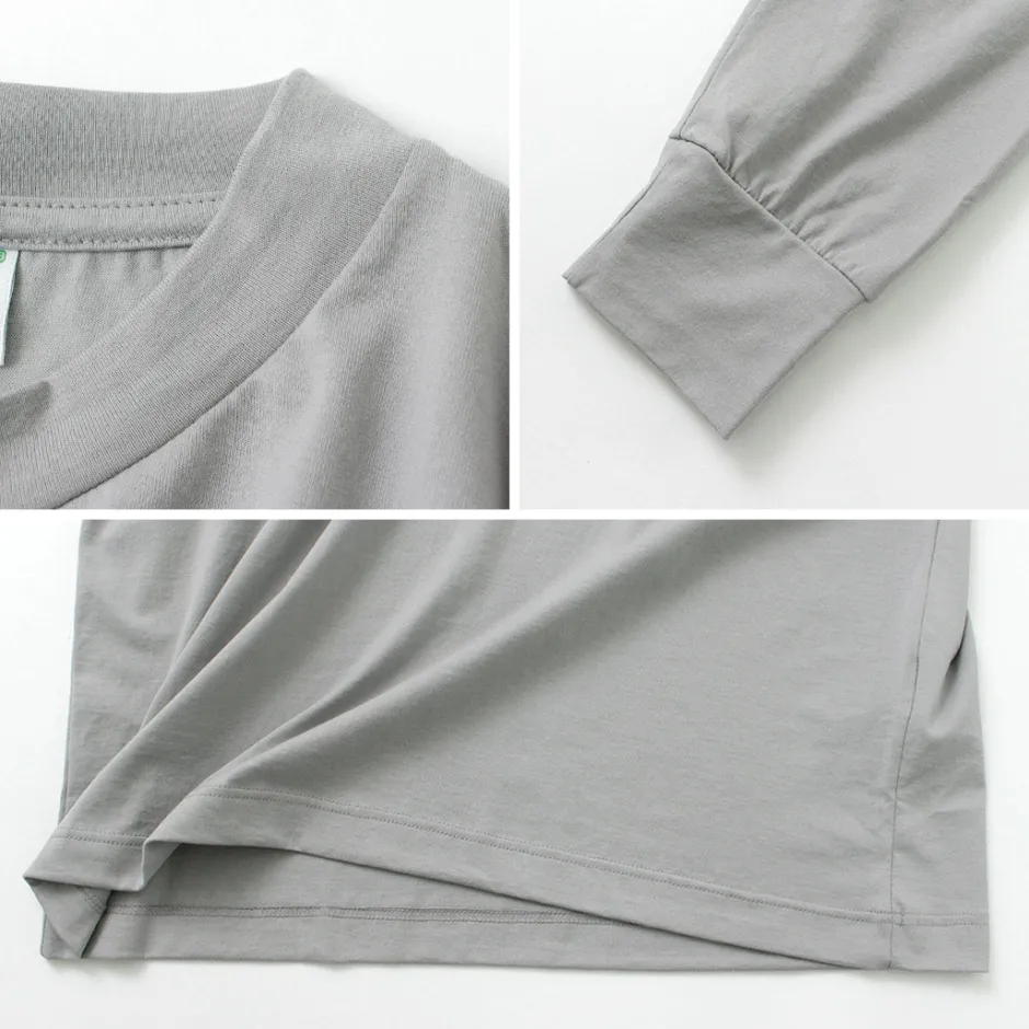 T-Shirts^GICIPI / BACCALA Crew Neck Relaxed Fit Long Sleeve T-Shirt