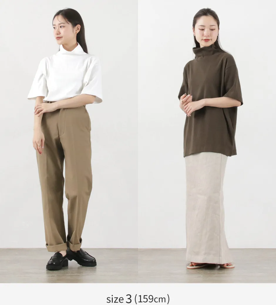 T-Shirts^GICIPI / Squalo turtleneck relaxed fit t-shirt