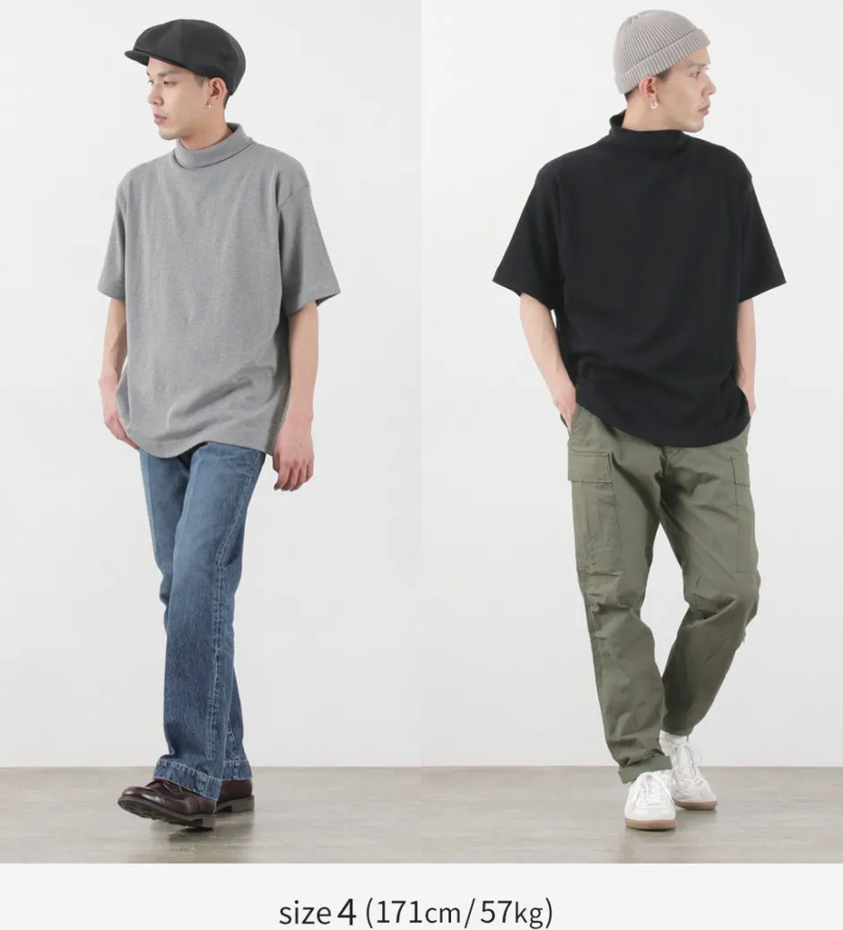 T-Shirts^GICIPI / Squalo turtleneck relaxed fit t-shirt