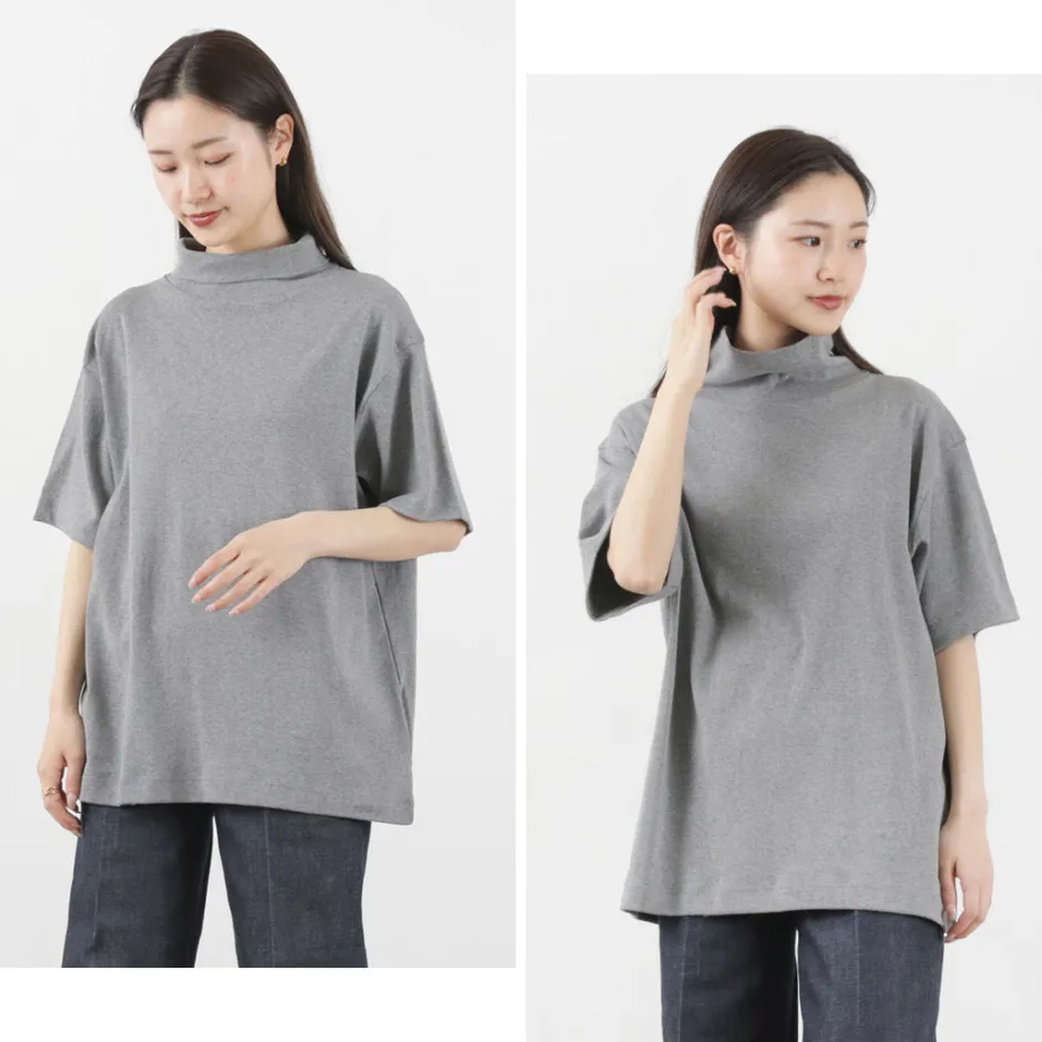 T-Shirts^GICIPI / Squalo turtleneck relaxed fit t-shirt