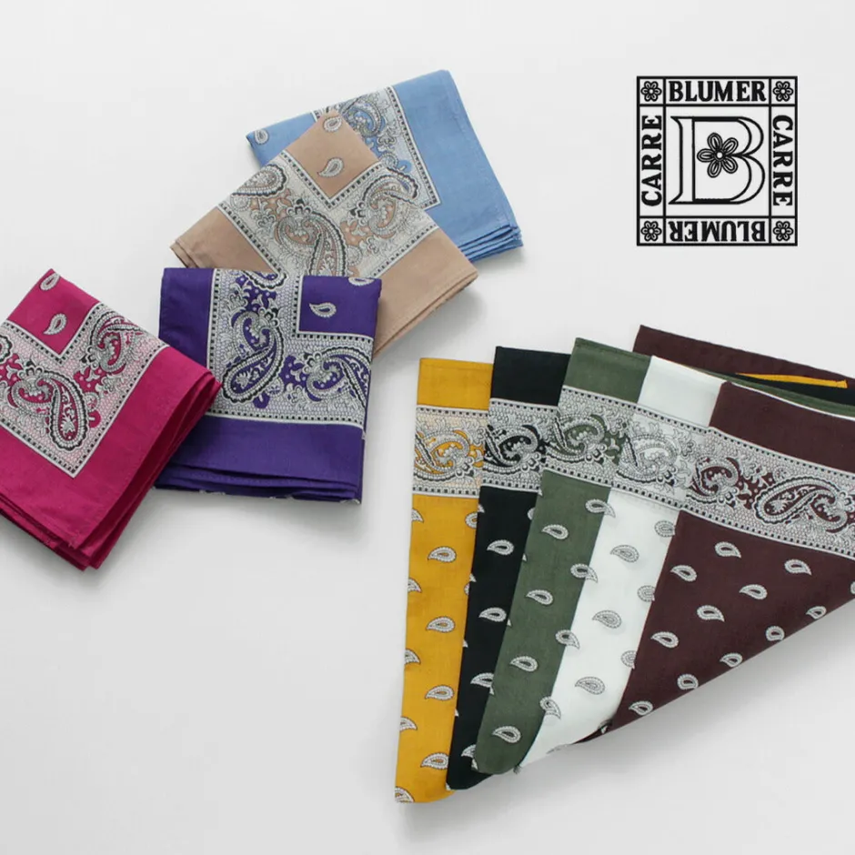 Other Goods^GLARNER TUECHLI / Cotton Paisley Bandana