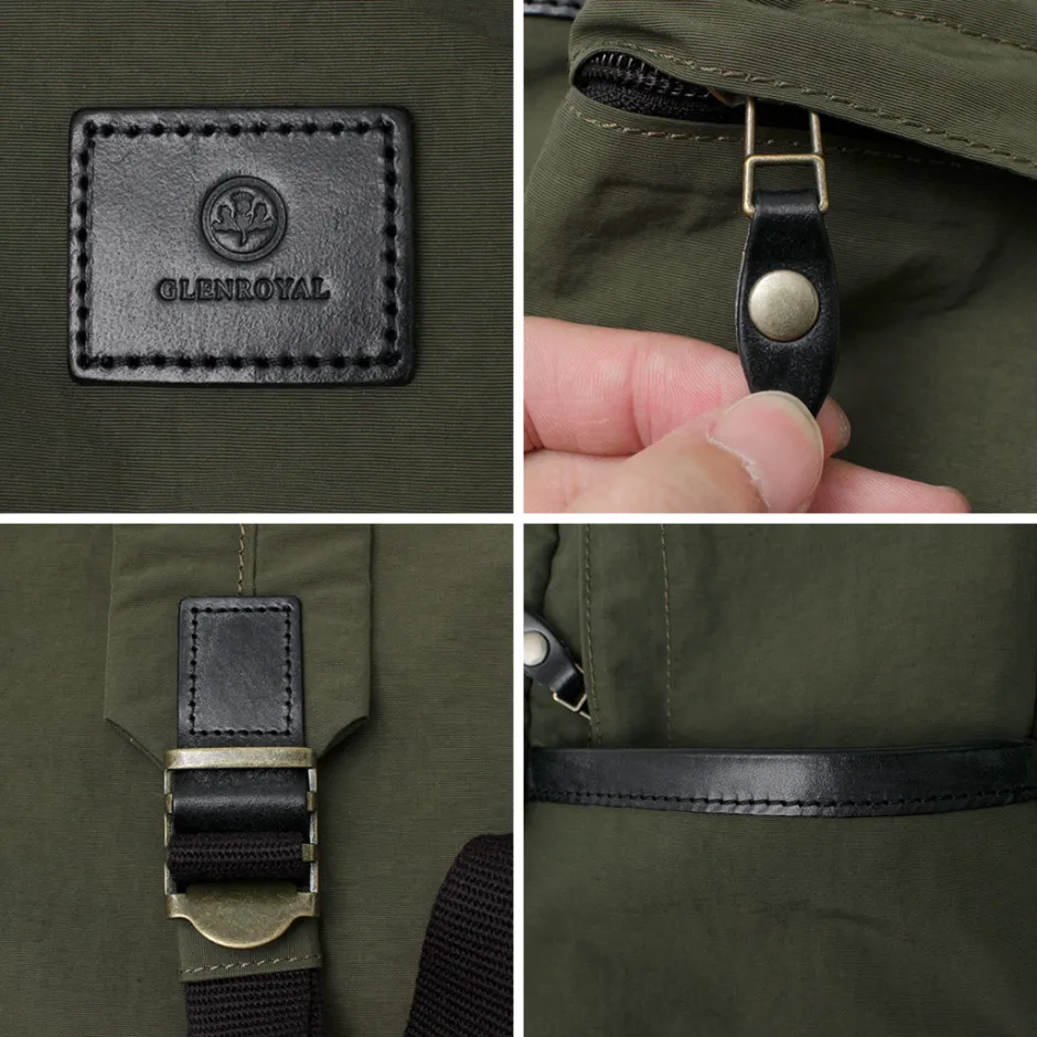 Backpacks^GLENROYAL / Round Daypack Nylon Tussah