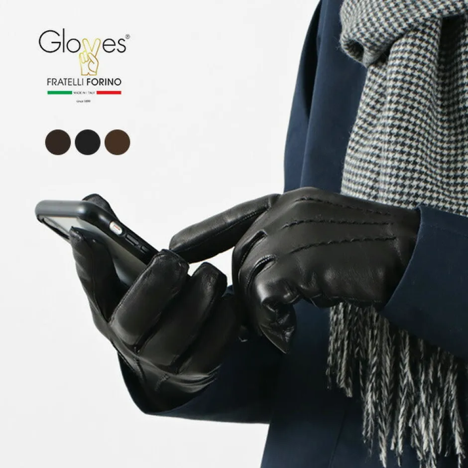 Gloves^GLOVES / 78SM Smartphone lamb leather