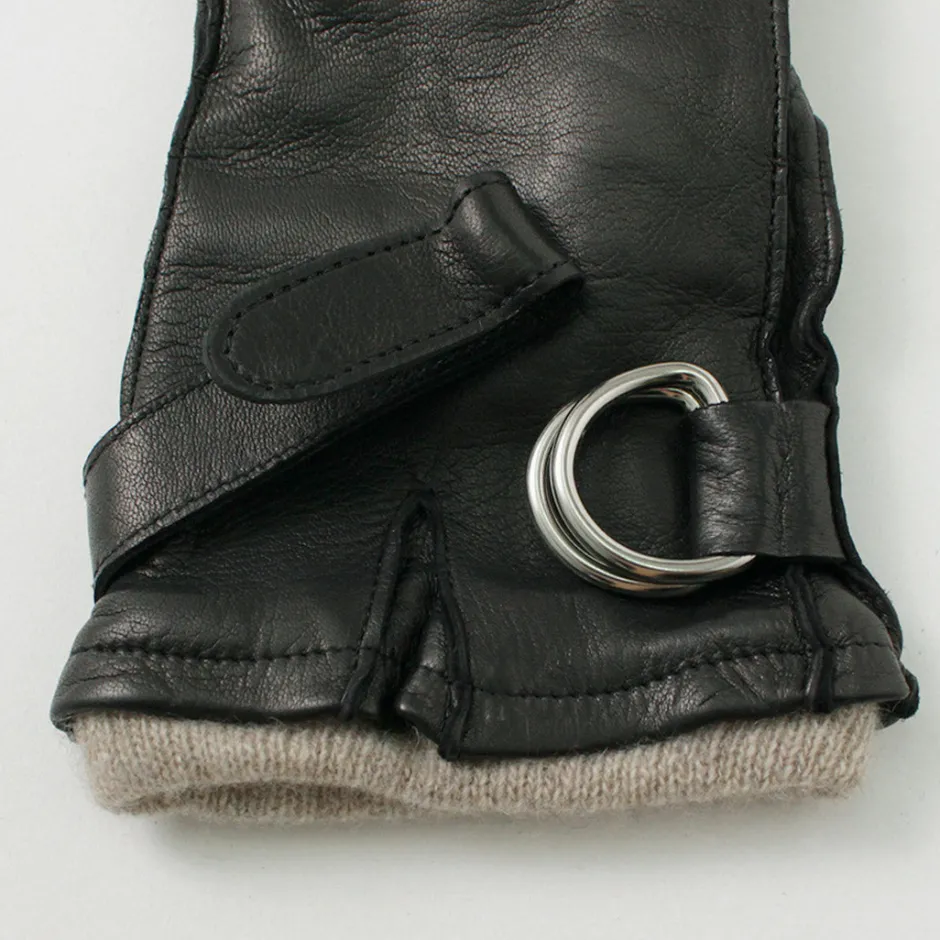 Gloves^GLOVES / Touch Lambskin Ring Belt