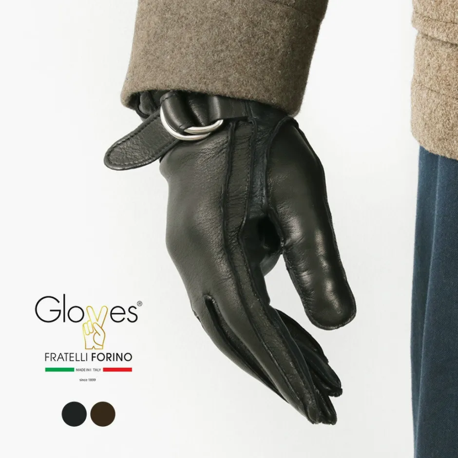 Gloves^GLOVES / Touch Lambskin Ring Belt