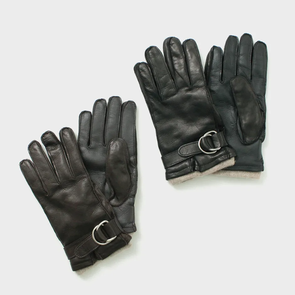 Gloves^GLOVES / Touch Lambskin Ring Belt