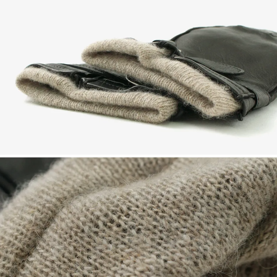 Gloves^GLOVES / Touch Lambskin Ring Belt