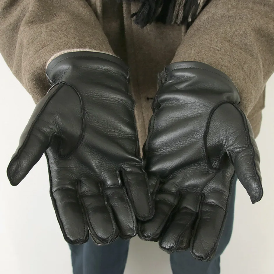 Gloves^GLOVES / Touch Lambskin Ring Belt