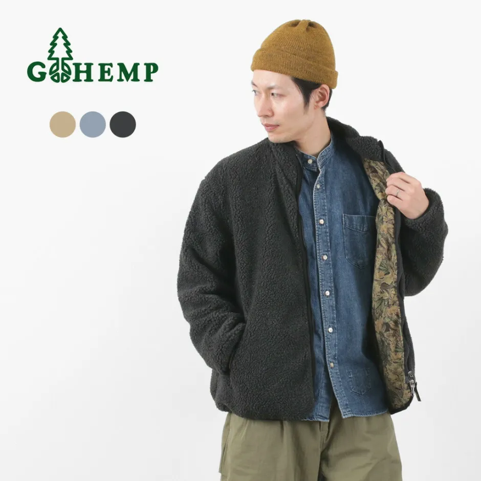 Jackets^GOHEMP / Brown Lodge Jacket