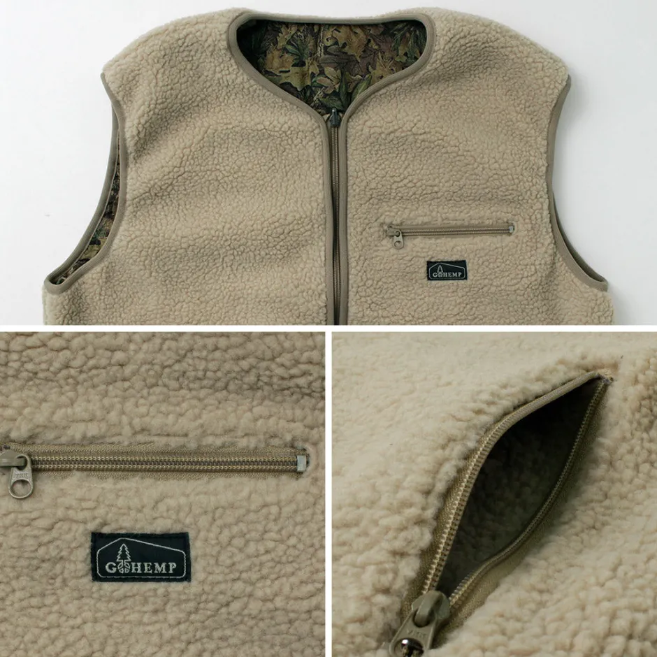 Vests^GOHEMP / Brown Lodge Vest