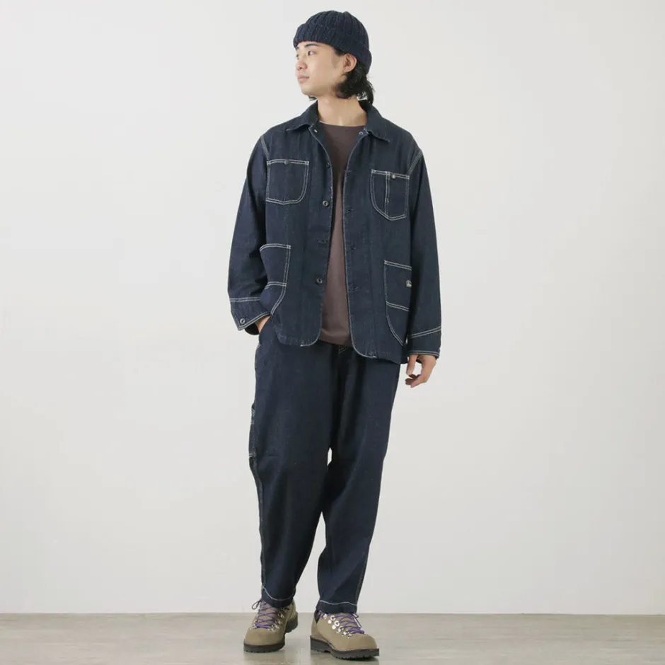 Jackets^GOHEMP / Coverall Jacket navy