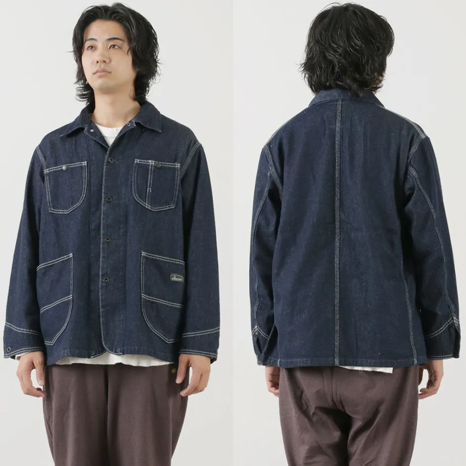 Jackets^GOHEMP / Coverall Jacket navy