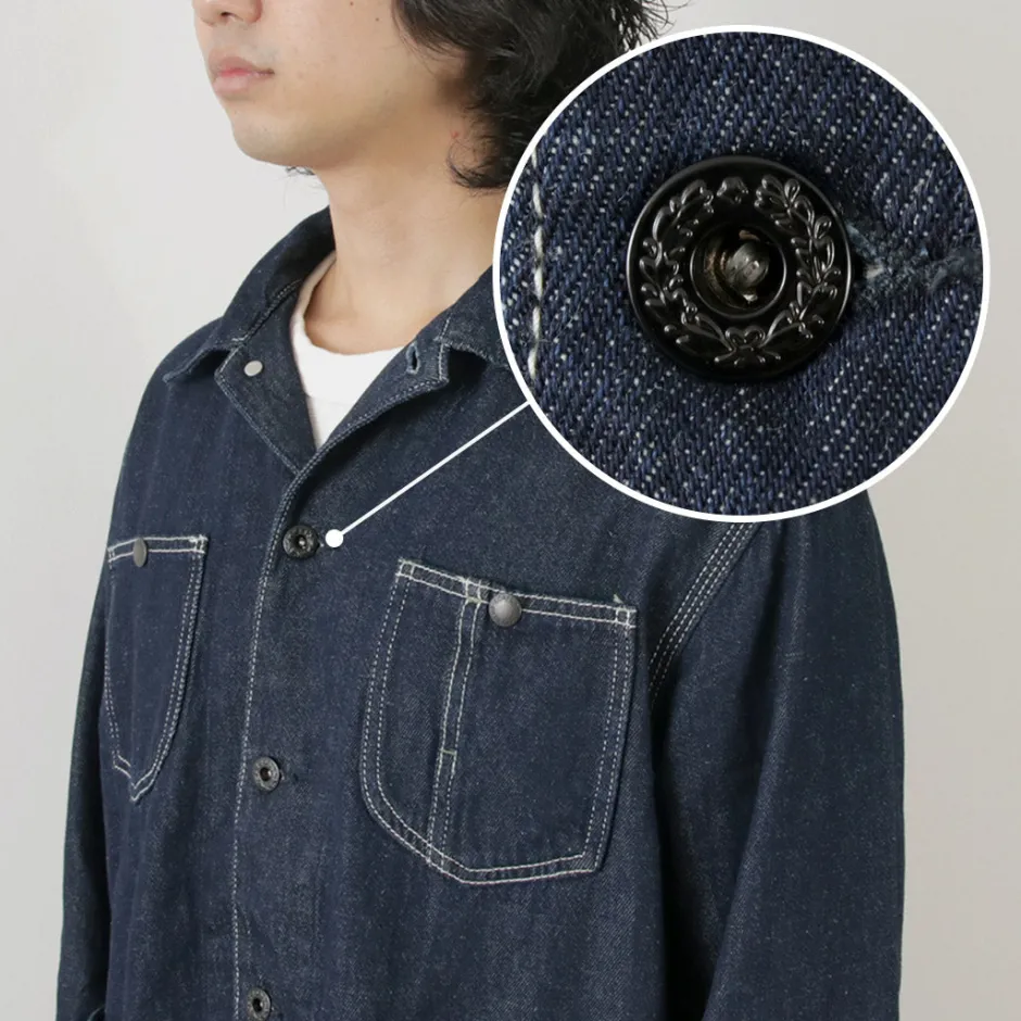 Jackets^GOHEMP / Coverall Jacket navy
