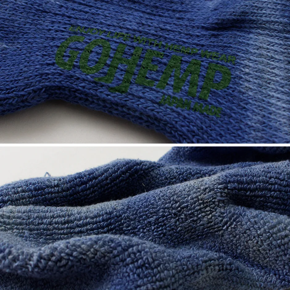 Socks^GOHEMP / Double pile ankle socks
