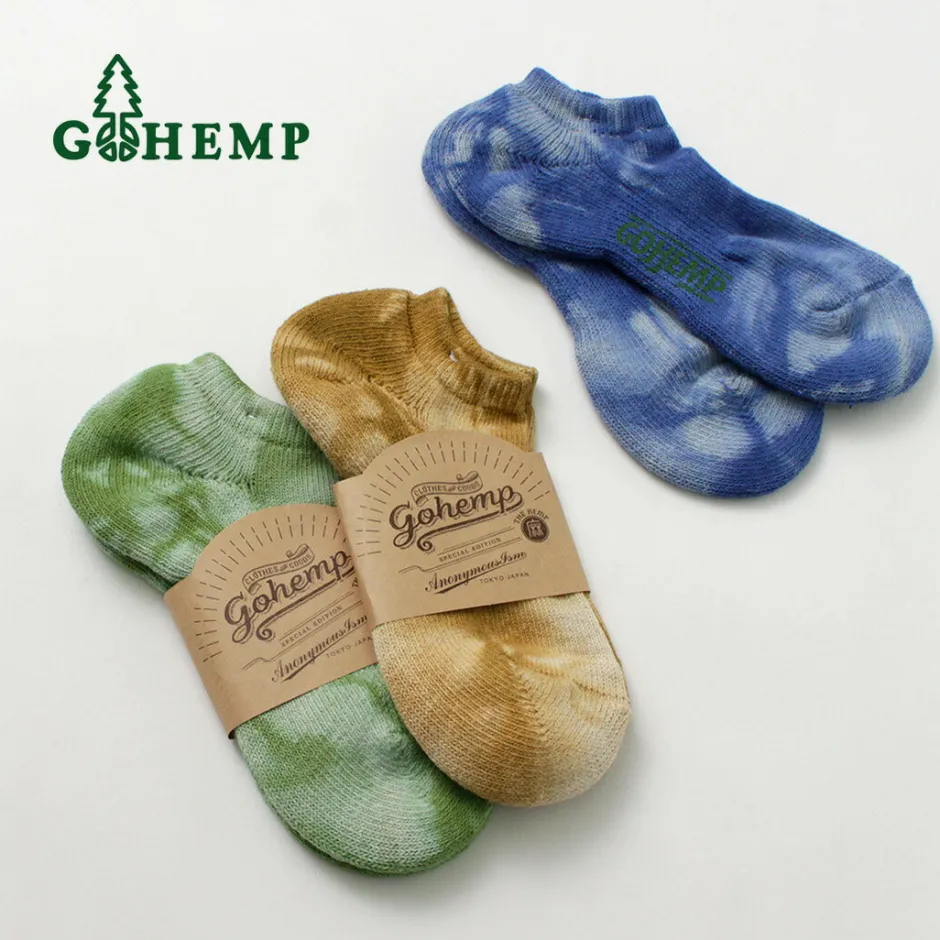Socks^GOHEMP / Double pile ankle socks