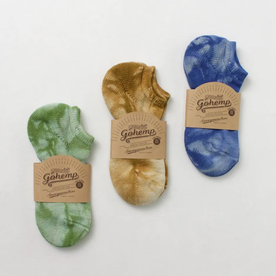 Socks^GOHEMP / Double pile ankle socks