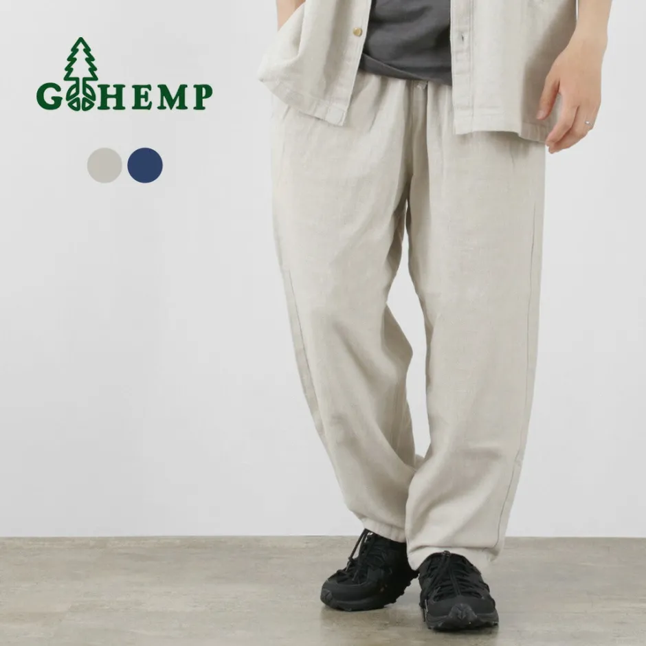 Trousers^GOHEMP / Greenhill Pants Hemp Cotton Broken Twill