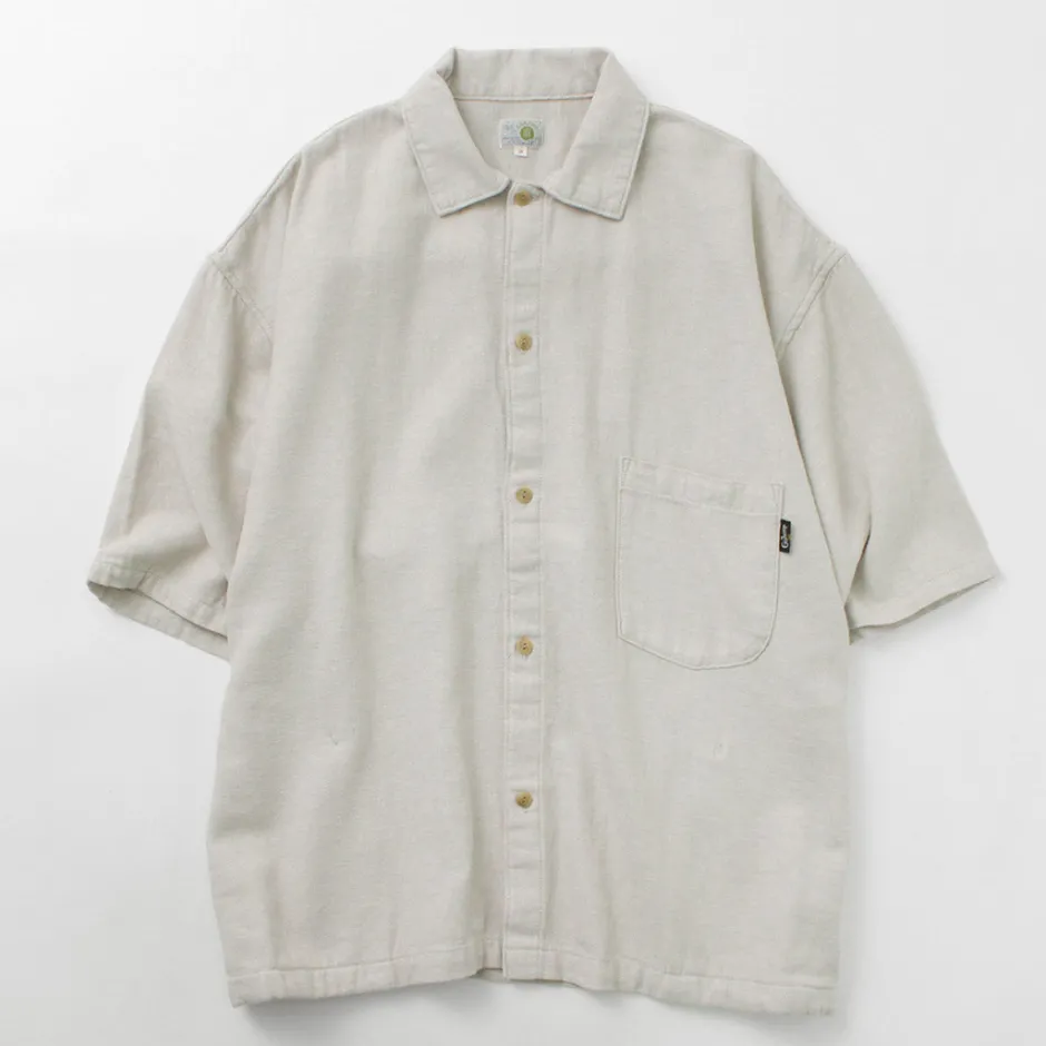 Shirts^GOHEMP / Greenhill Shirt Hemp Cotton Broken Twill