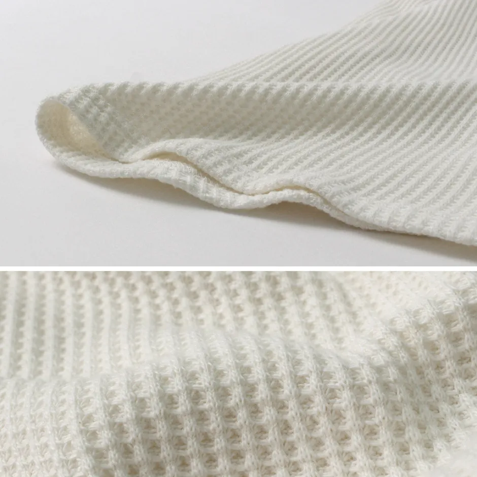 T-Shirts^GOHEMP / Hemp Waffle BASIC Raglan Crew