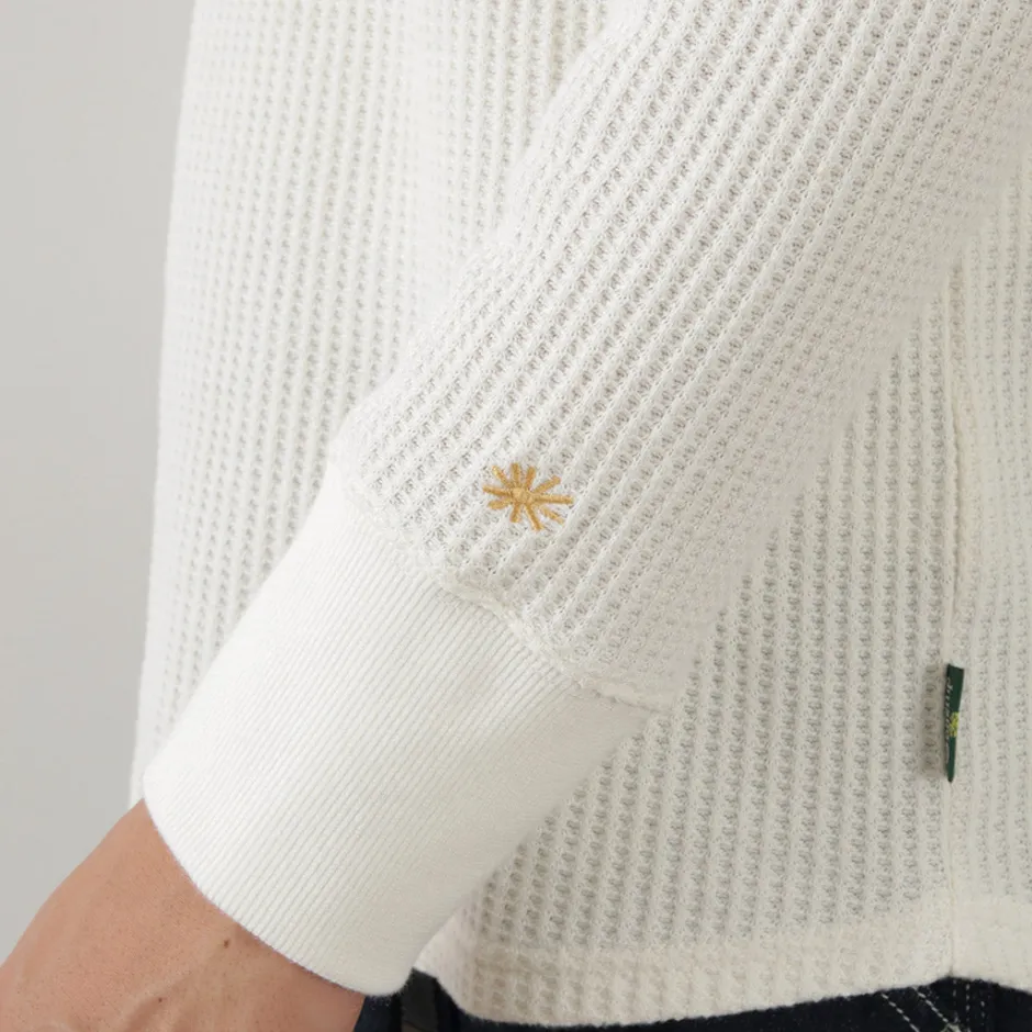 T-Shirts^GOHEMP / Hemp Waffle BASIC Raglan Crew