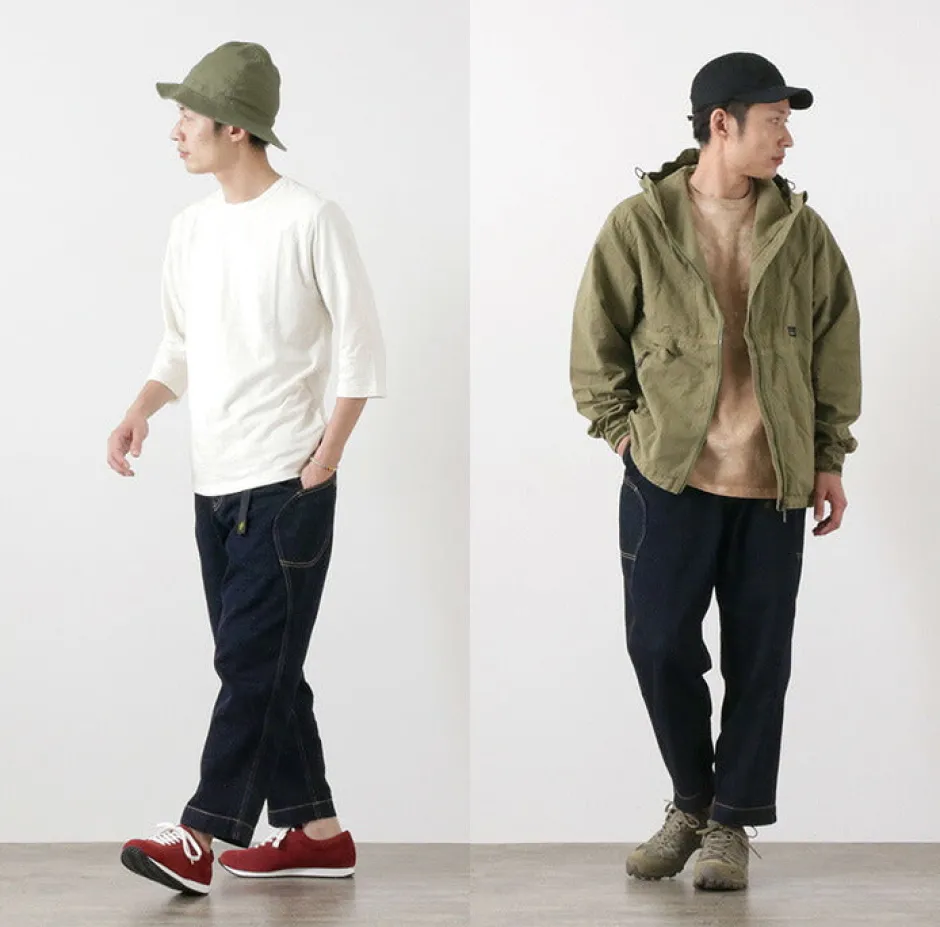 Jeans^GOHEMP / High Explorer Pants 12oz Hemp Cotton Denim one-wash