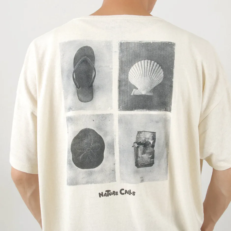 T-Shirts^GOHEMP / NC Mono Tone Wide Poket Tee