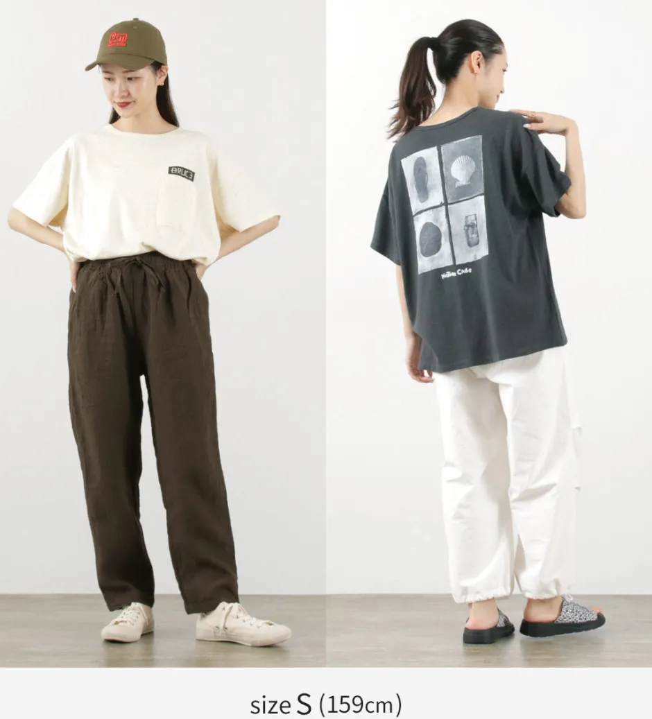 T-Shirts^GOHEMP / NC Mono Tone Wide Poket Tee