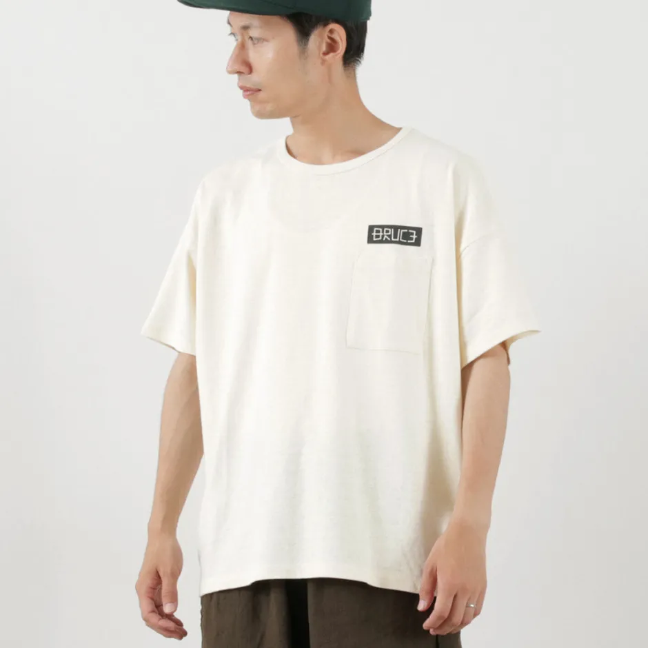T-Shirts^GOHEMP / NC Mono Tone Wide Poket Tee