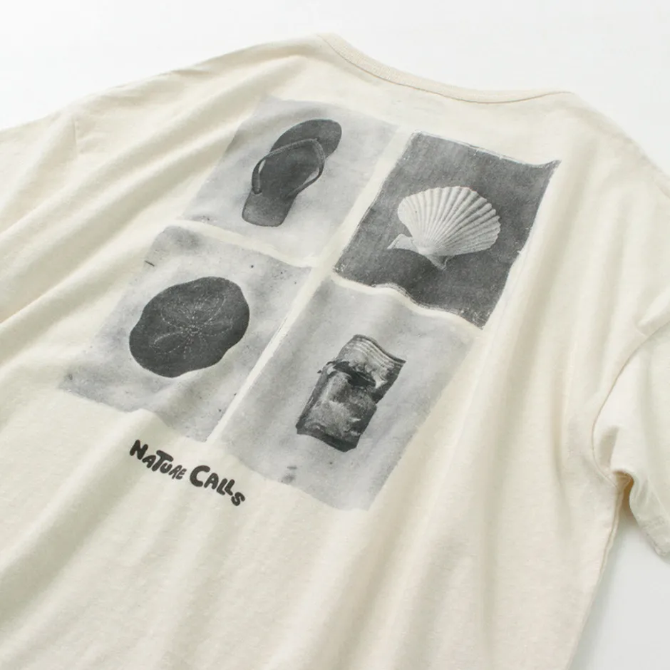 T-Shirts^GOHEMP / NC Mono Tone Wide Poket Tee
