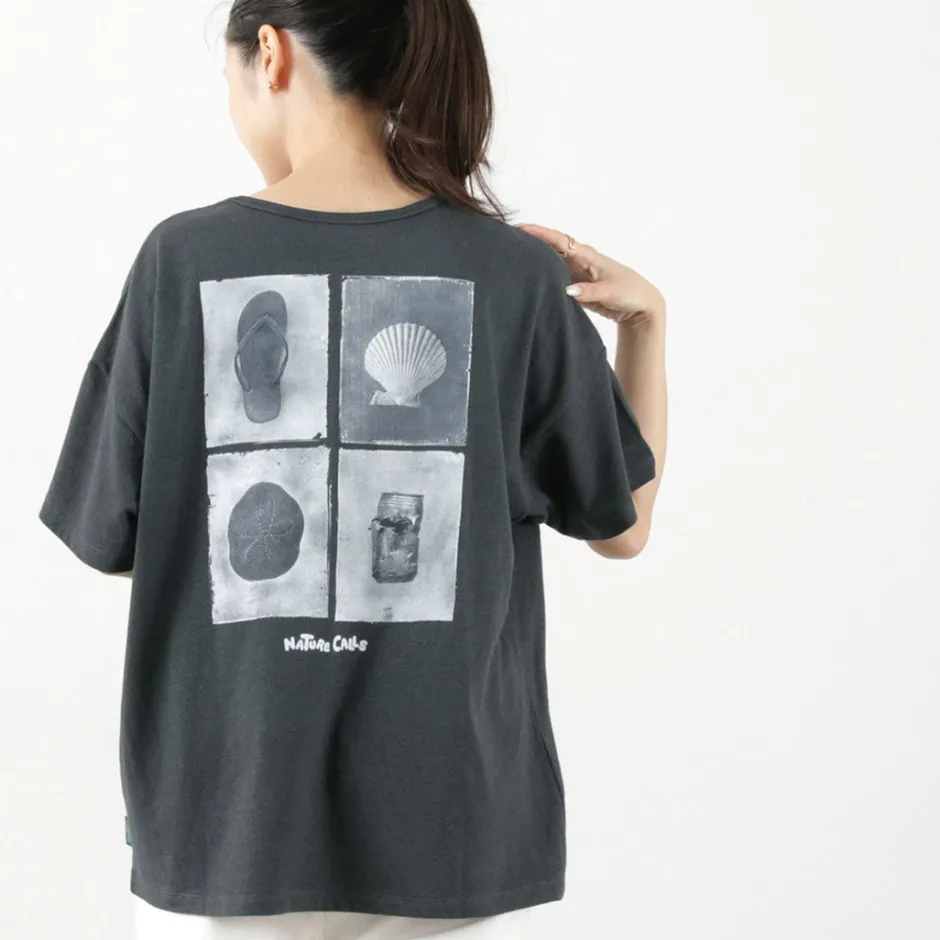 T-Shirts^GOHEMP / NC Mono Tone Wide Poket Tee