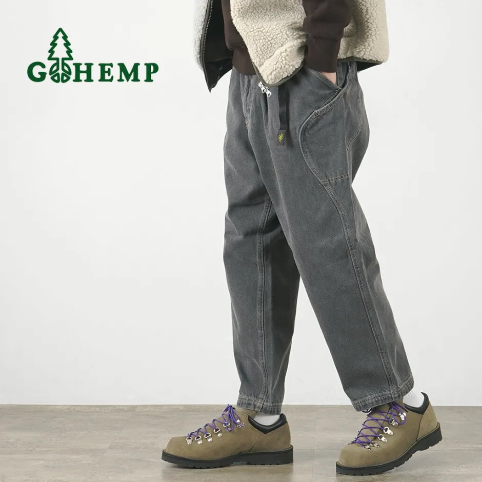 Jeans^GOHEMP / 12oz Hemp Cotton High Explorer Pants darkgray