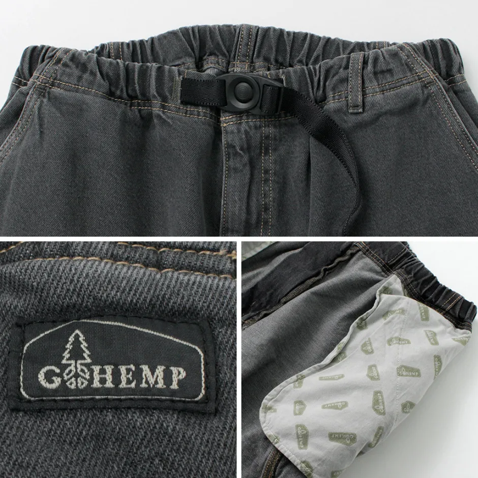 Jeans^GOHEMP / 12oz Hemp Cotton High Explorer Pants darkgray