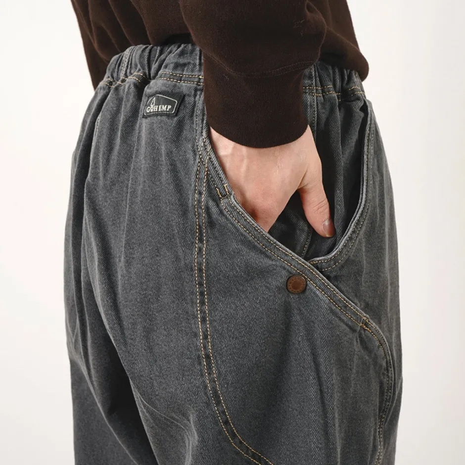 Jeans^GOHEMP / 12oz Hemp Cotton High Explorer Pants darkgray
