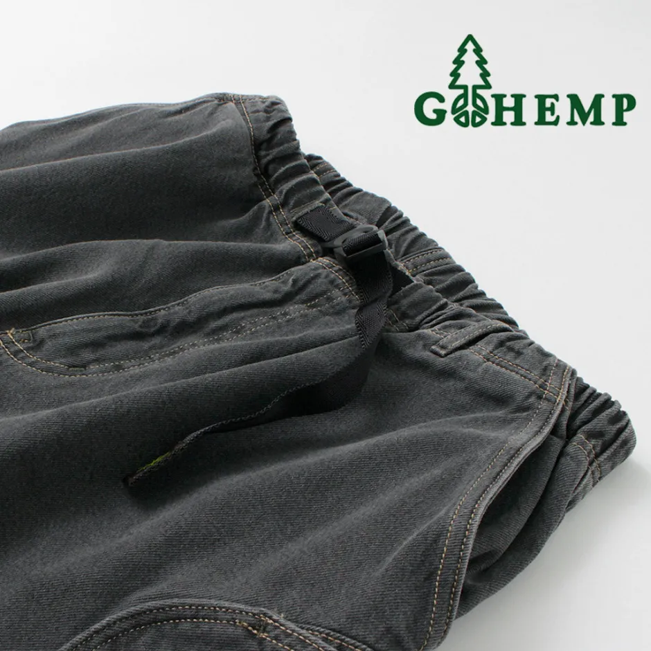 Jeans^GOHEMP / 12oz Hemp Cotton High Explorer Pants darkgray