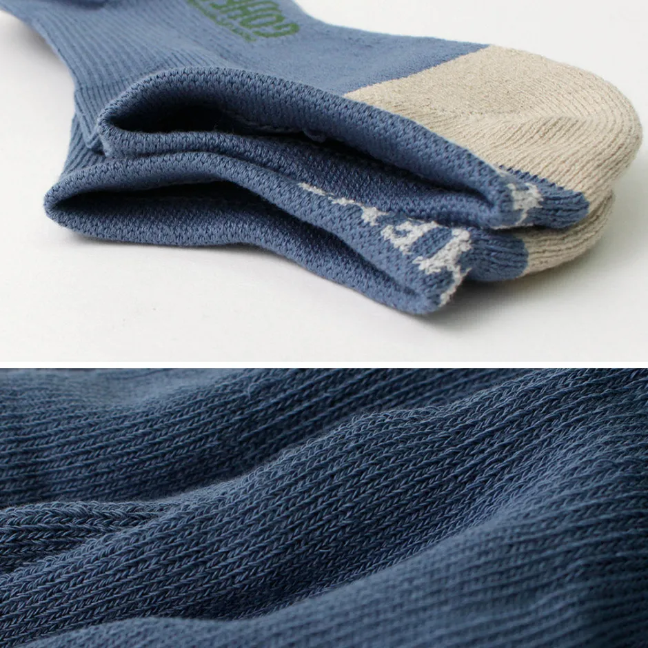 Socks^GOHEMP / Panel Pile Ankle Socks