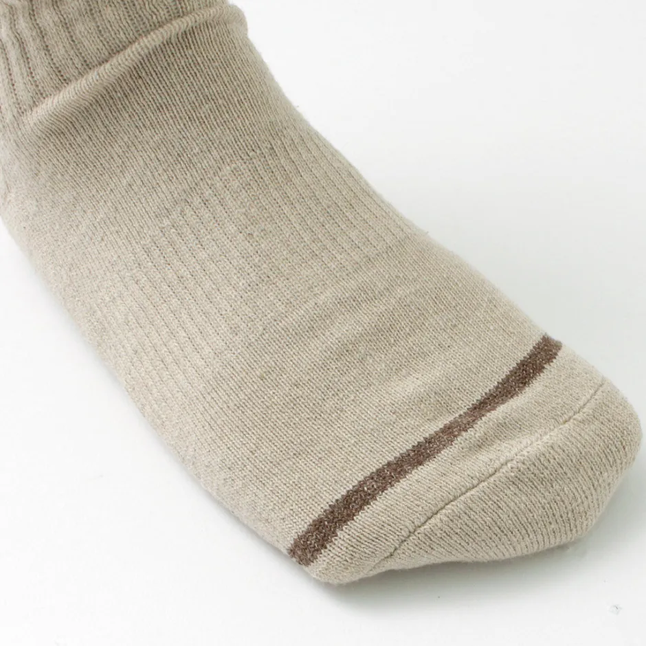 Socks^GOHEMP / Patterned Pile Crew Socks