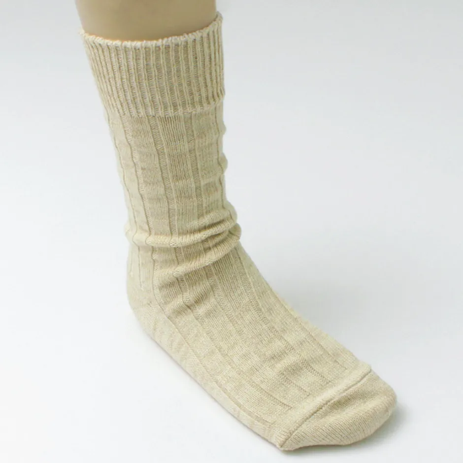 Socks^GOHEMP / Souvenir Emblem Crew Socks
