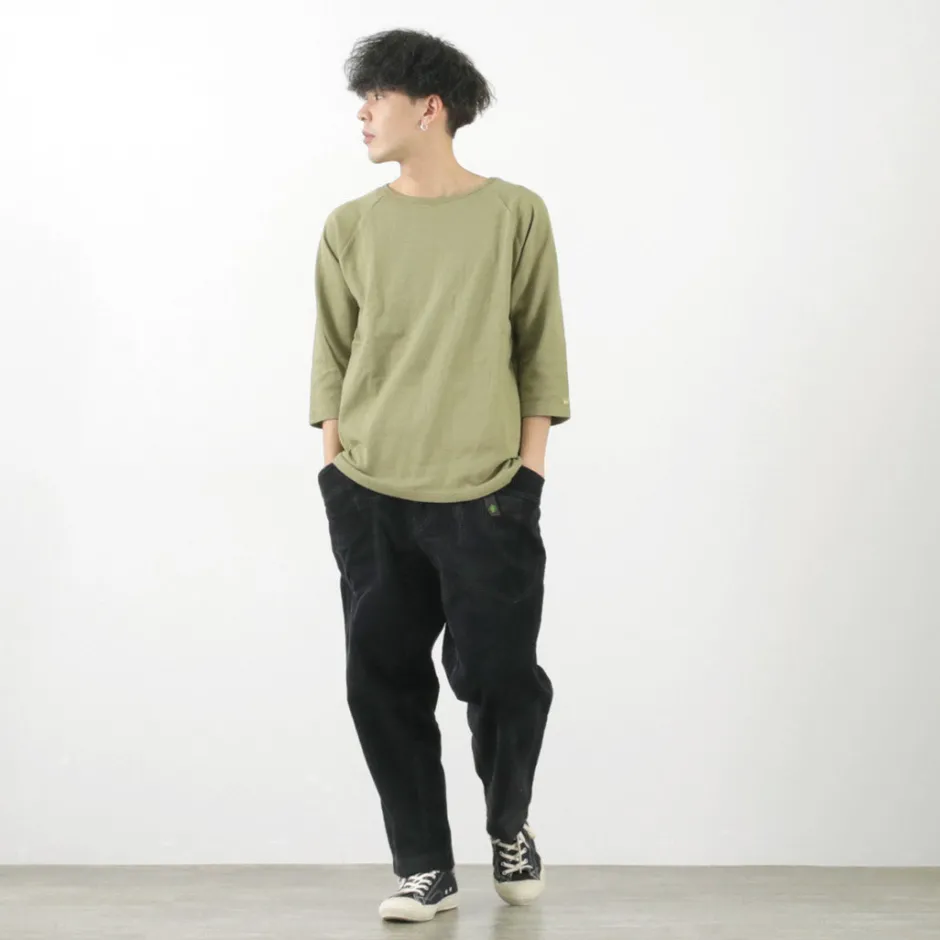 T-Shirts^GOHEMP / Sunblend warmer Baseball sleeve crew t-shirt