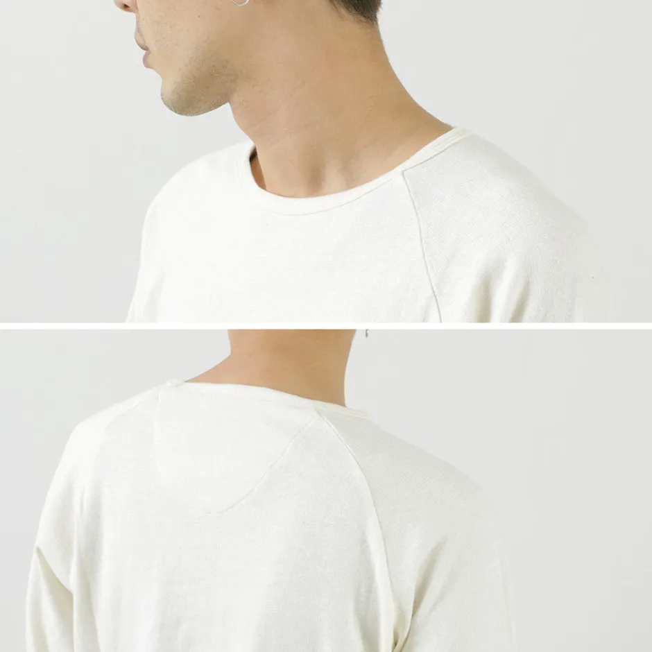 T-Shirts^GOHEMP / Sunblend warmer Baseball sleeve crew t-shirt