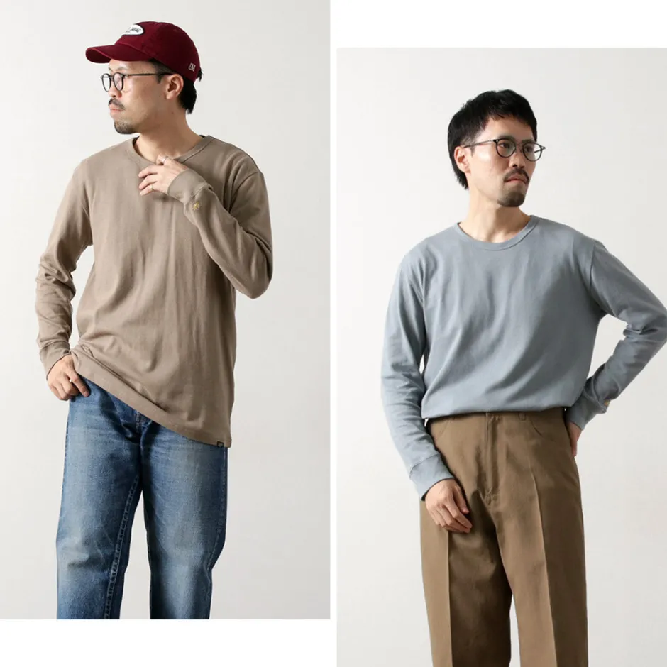 T-Shirts^GOHEMP / Sunblend Warmer Basic Long Sleeve T-Shirt