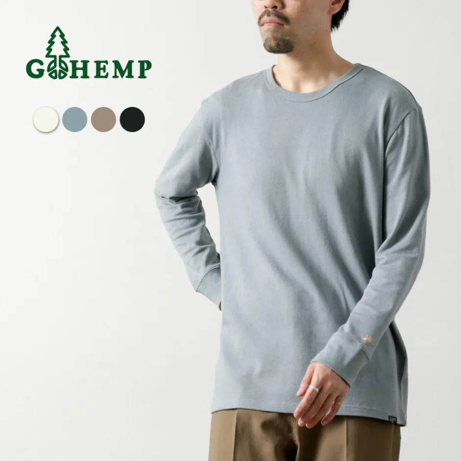 T-Shirts^GOHEMP / Sunblend Warmer Basic Long Sleeve T-Shirt