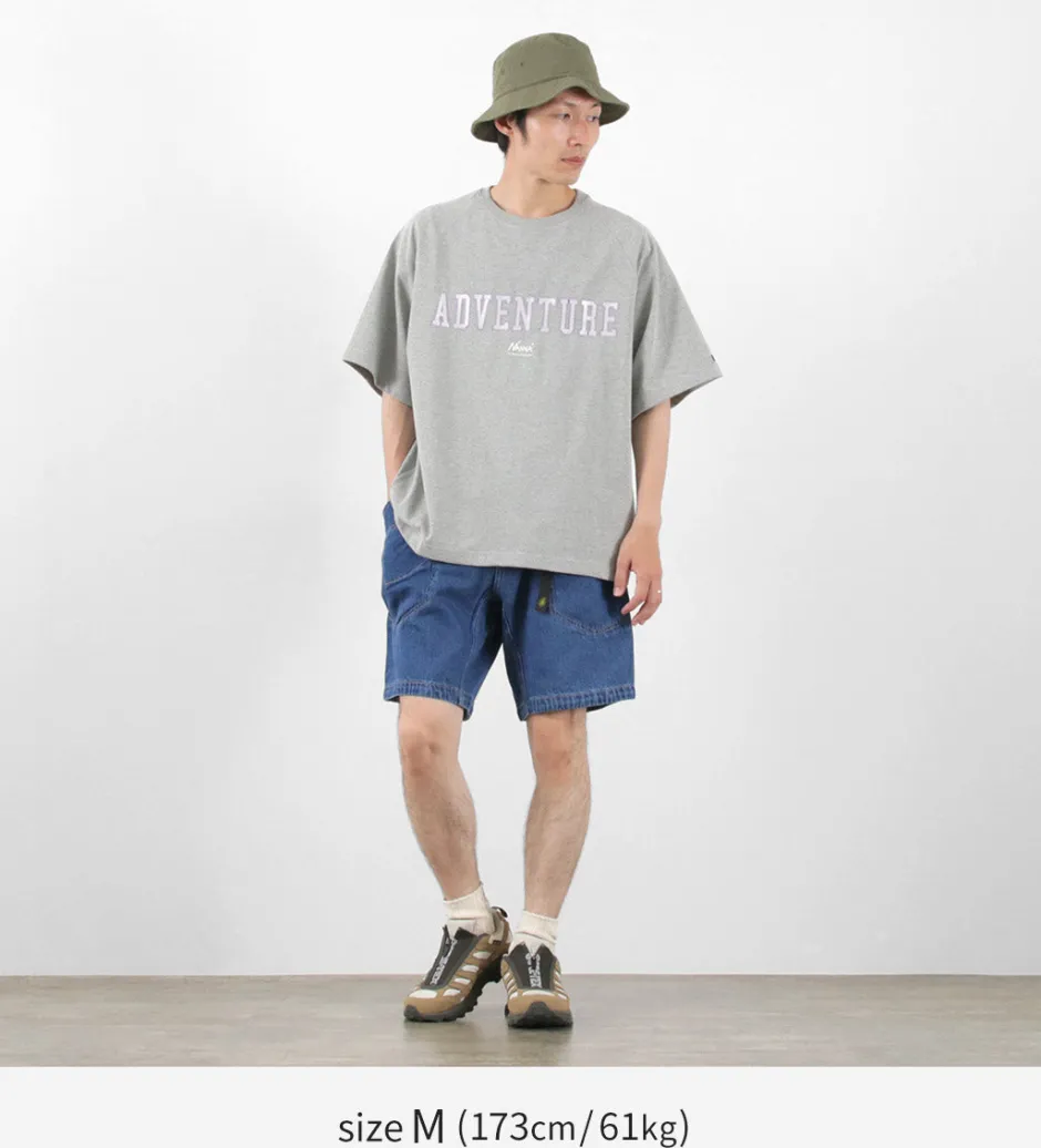 Shorts^GOHEMP / Traveler Easy Shorts Used Wash lightblue